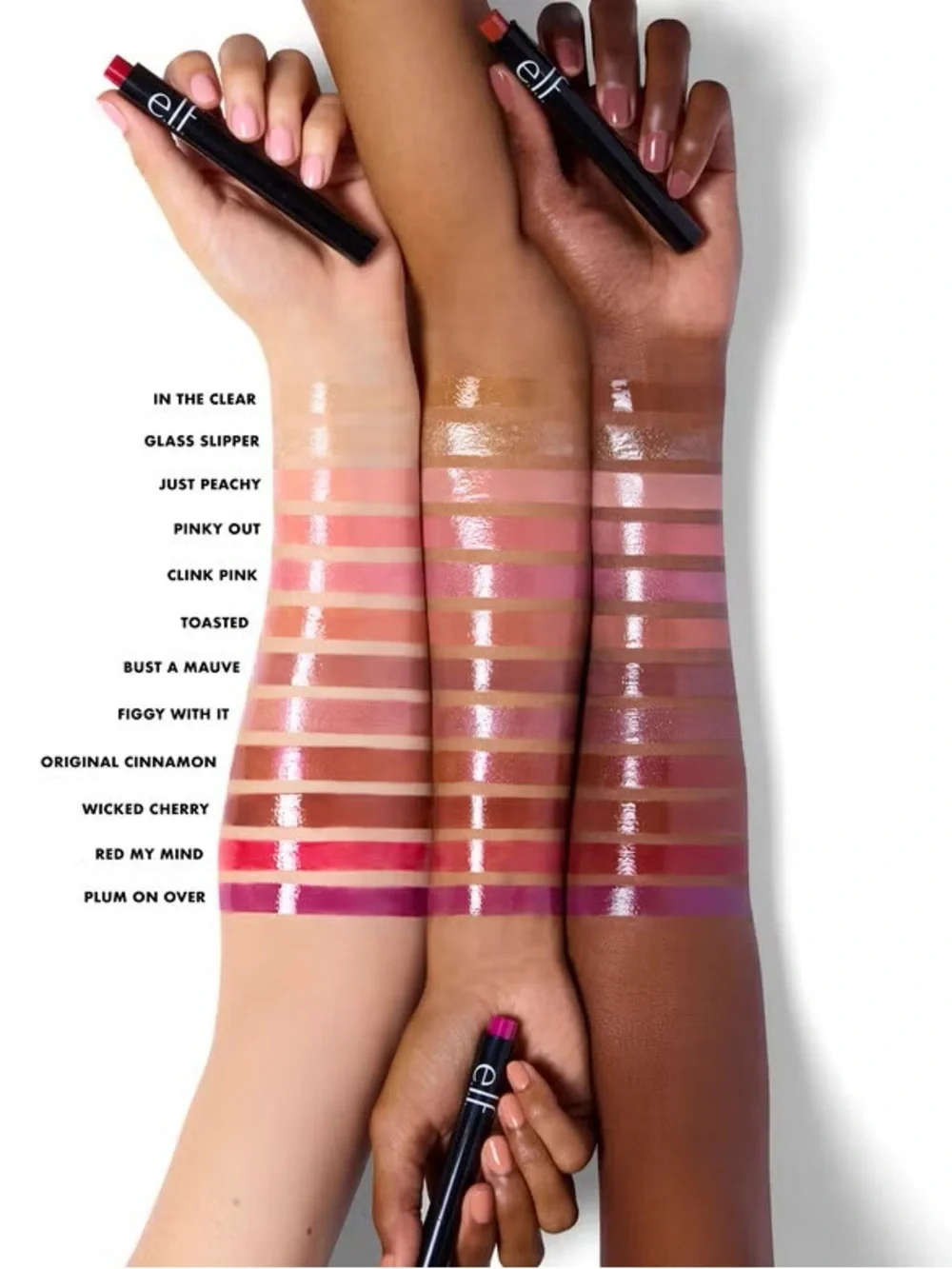 e.l.f. Pout Clout Lip Plumping Pen - Plum On Over, NEW